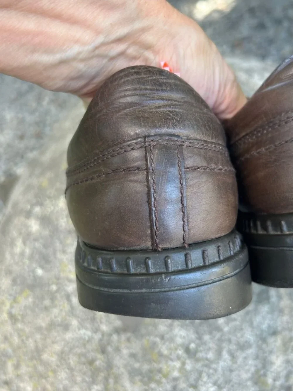 Ugg Brand Men's Brown Nubuck Leather Lace Up Casual Shoes Size 12